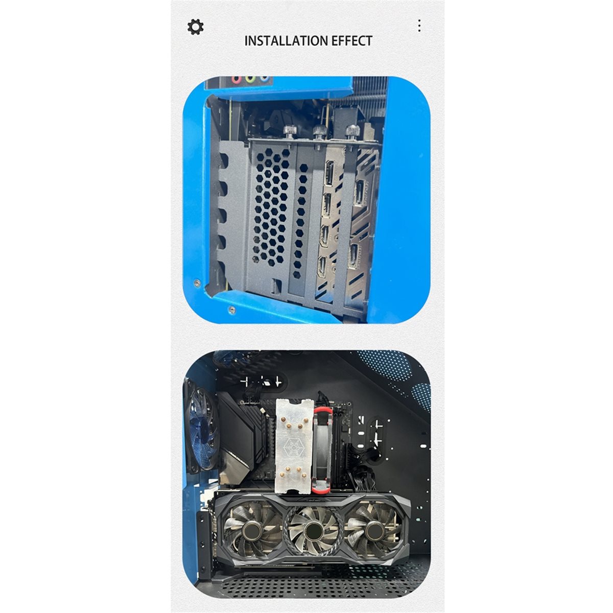 Pcie 5.0 Gpu Riser Cable - PCIE 5.0 16X GPU グラフィックスカードブラケット PCI-E