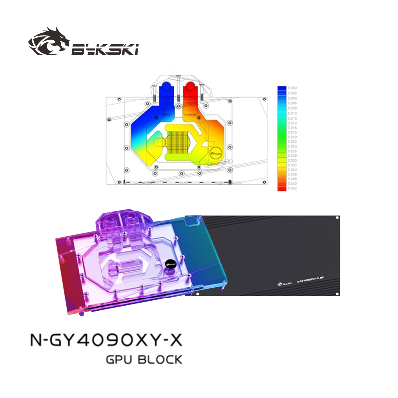 Rtx 4090 Water Block - Bykski ウォーターブロック GALAX GeForce RTX 4090