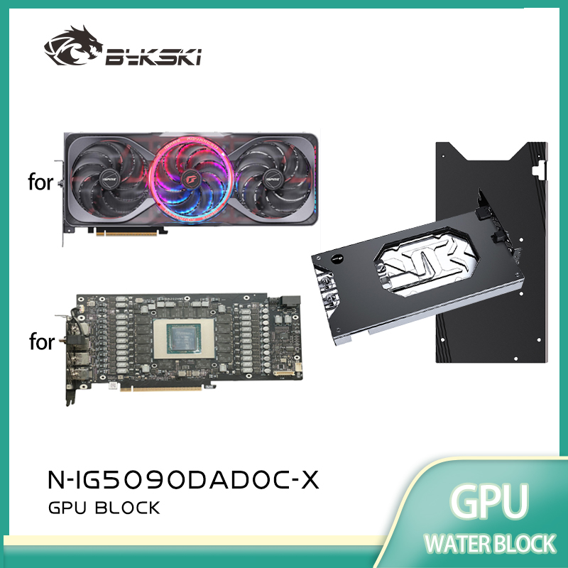 Rtx 5090 32Gb - Bykski製GPUブロック、Colorful IGame RTX 5090D Advanced 32GB