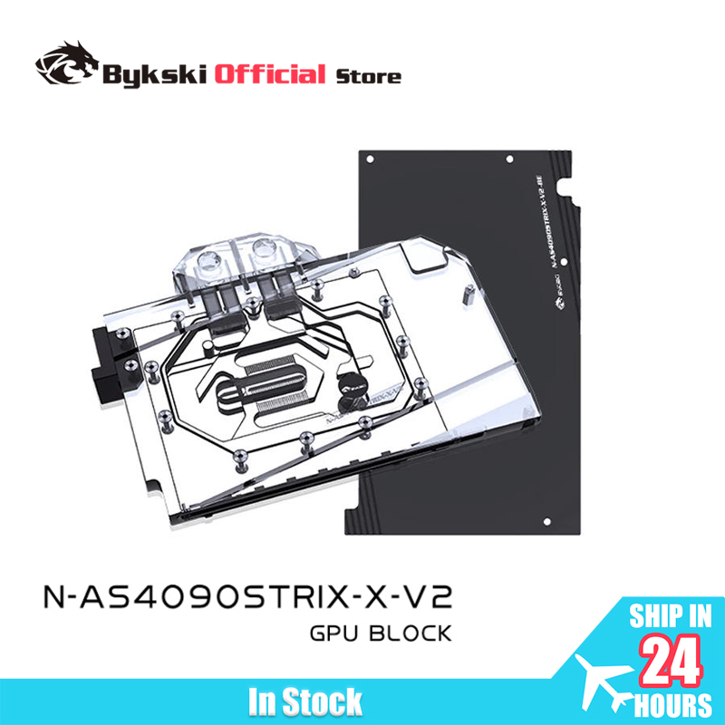 Rtx 4090 Water Block - Bykski N-AS4090STRIX-X-V2 /GPU ブロック ASUS TUF