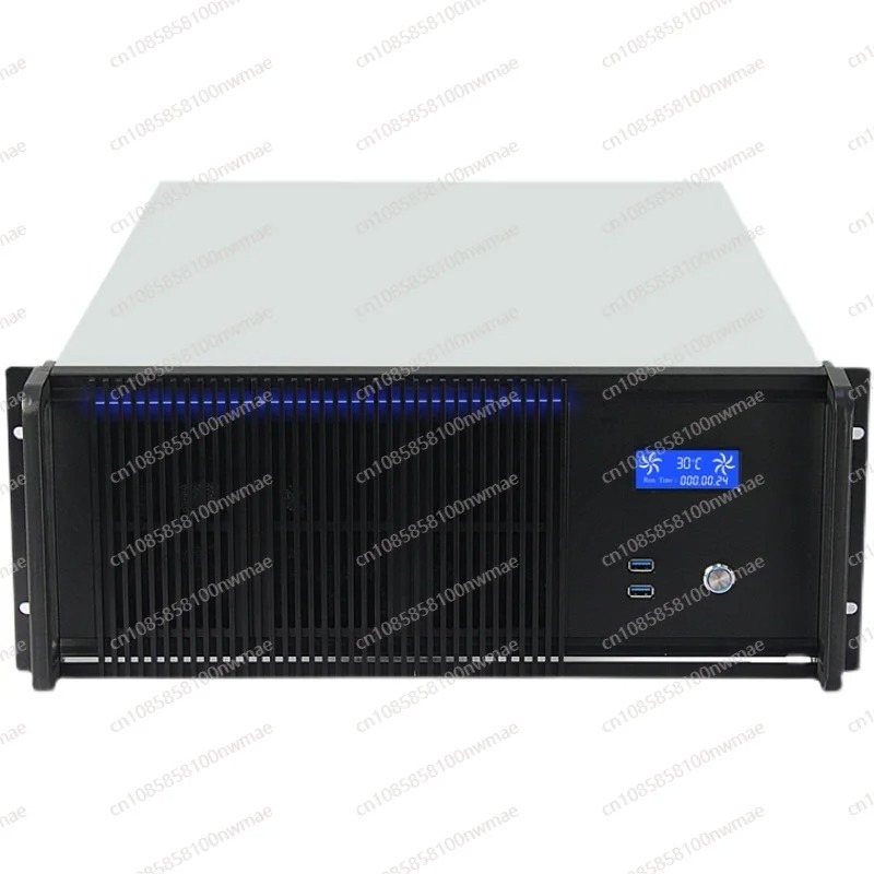 Server Gpu Chassis 4U - 4uサーバーシャーシ、マルチGPUグラフィックカード対応、eatx超小型デュアルチャネルマザーボード、12スロット