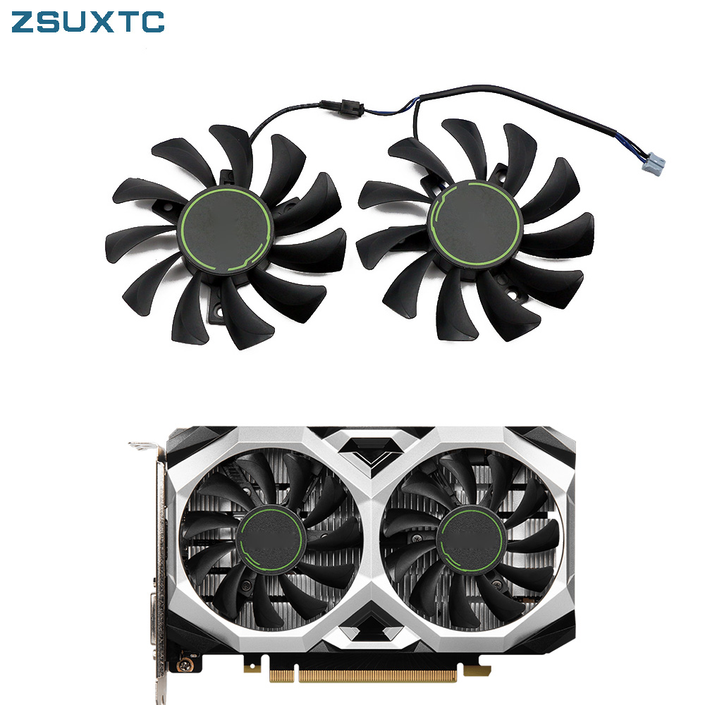 Rtx 4080 Super 16Gb - 冷却ファン2pcs75mm HA8010H12CF-Z gtx1650 vga,msi強制gtx 1650用,2ピン12v 0.5a