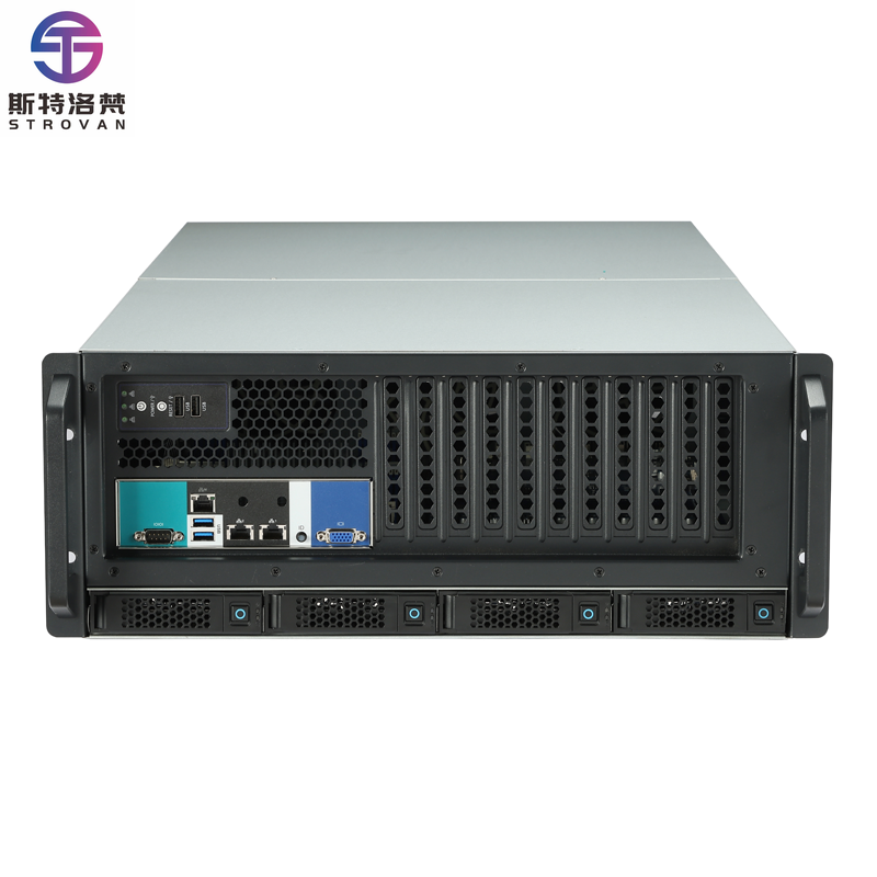 Server Gpu Chassis 4U - 4U GPUサーバーコンピューティングシャーシ 10枚GPU搭載産業用コンピューターシャーシ IPCラックコンピューターサーバーシャーシ
