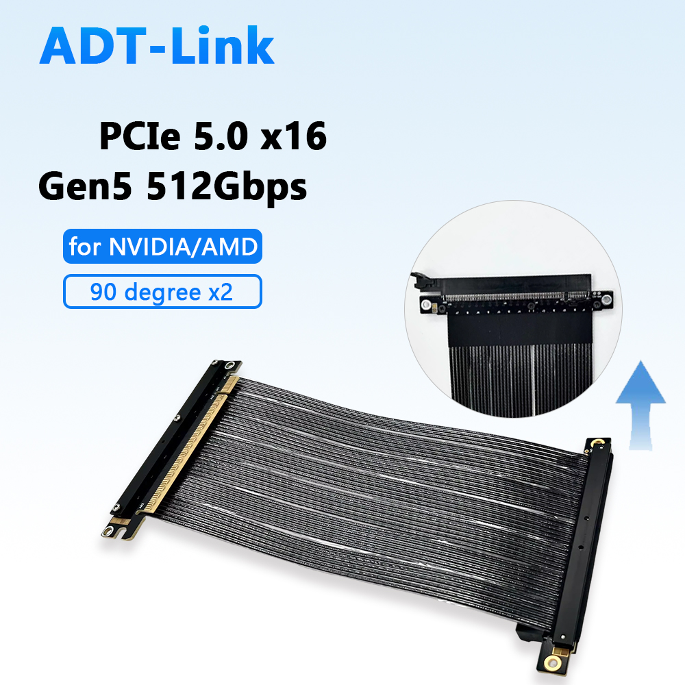 Pcie 5.0 Gpu Riser Cable - PCIE 5.0 X16 GEN5 グラフィックスカード GPU