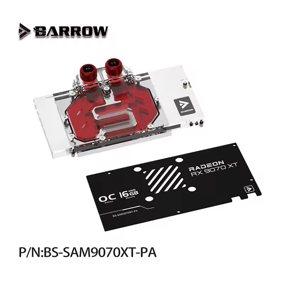 バロー GPU ウォーターブロック SAPPHIRE MET - Rx 9070 Xt のレビューと価格