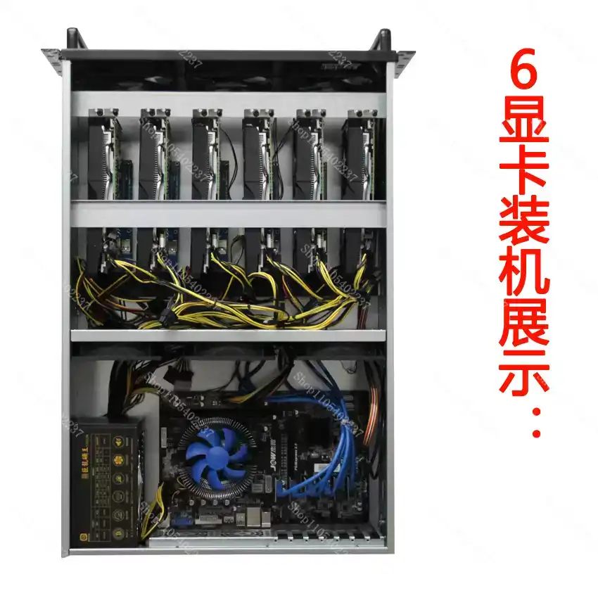 4UマルチGPUシャーシ 6/8グラフィックカードサーバーラ - Server Gpu Chassis 4U のレビューと価格