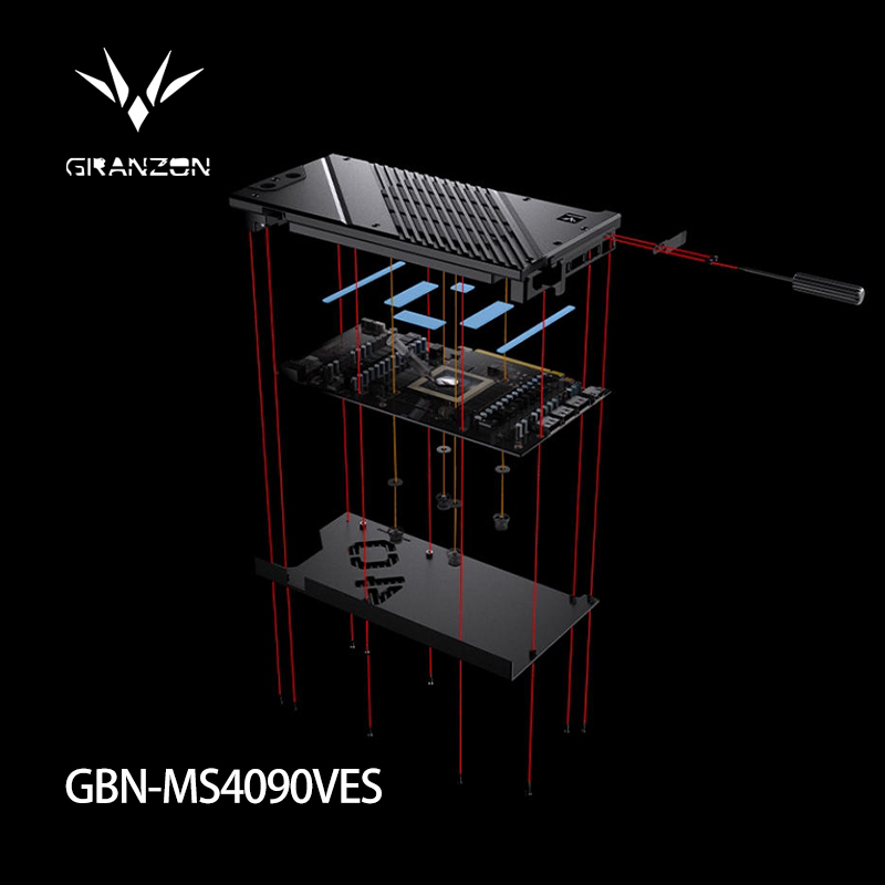 Granzon GPU ウォーターブロック MSI GeFo - Rtx 4090 Water Block のレビューと価格