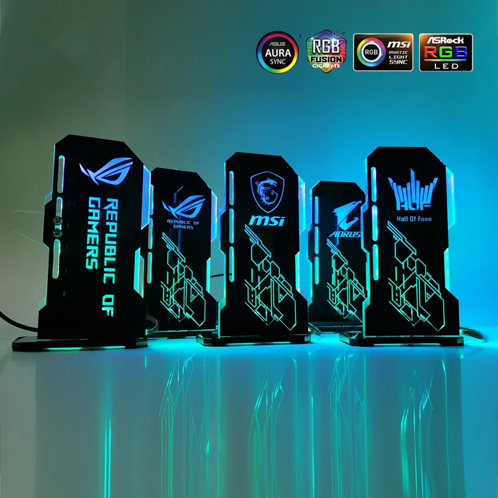 Msivga-カスタムmodの垂直PCサポート,5v,3ピン - Desktop Gaming Gpu 32Gb のレビューと価格
