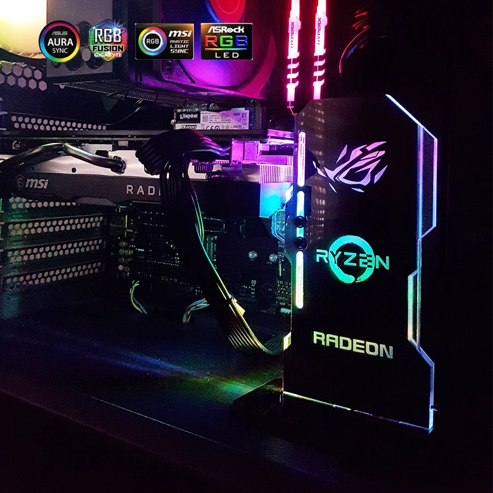 Msivga-カスタムmodの垂直PCサポート,5v,3ピン - Desktop Gaming Gpu 32Gb のレビューと価格