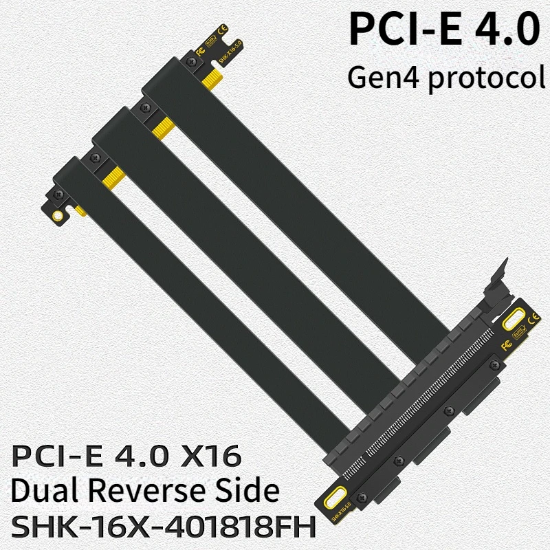 新品 PCI Express 4.0 16X デュアルリバー - Itx Gpu Riser Pcie 4.0 16X のレビューと価格