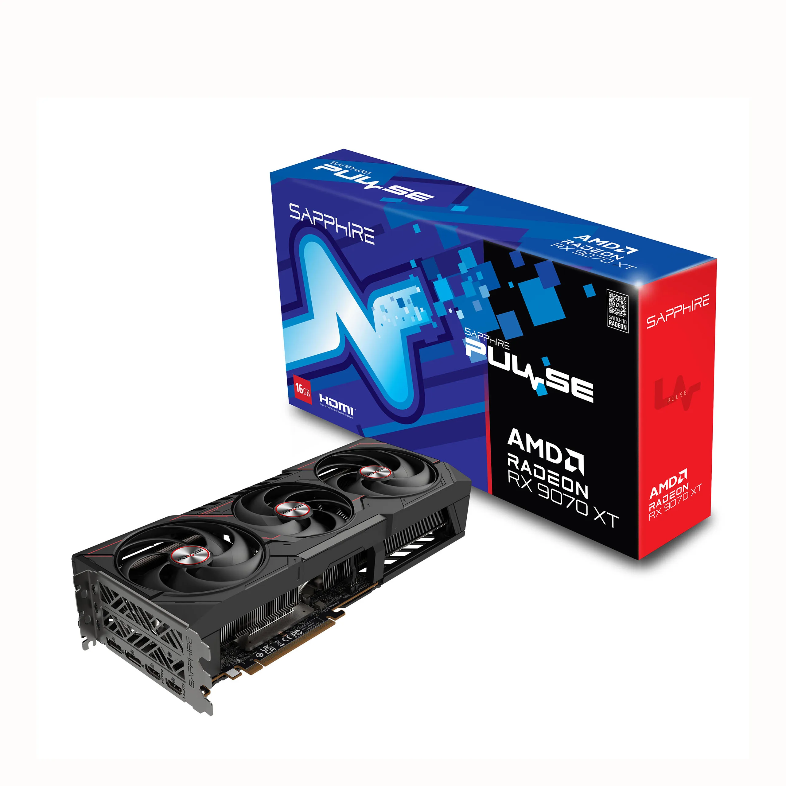 2025年新型 SAPPHIRE PULSE Radeon  - Rx 9070 16Gb のレビューと価格