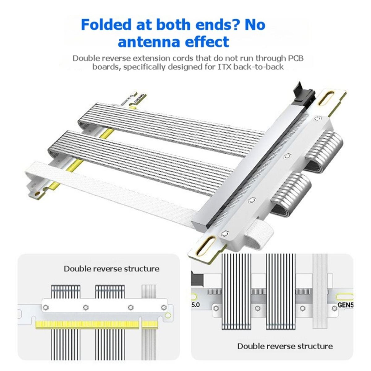 L70A PCIe 5.0 X16 ライザーケーブル 180 - Pcie 5.0 Gpu Riser Cable のレビューと価格